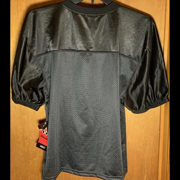 Alleson Athletic Mesh Football Practice Jersey Reversible Adult Black S/M Mesh - Picture 2 of 6